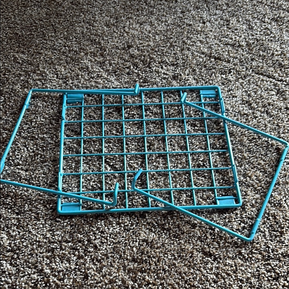 2 Colorful Wire Storage Baskets - Picture 10 of 10